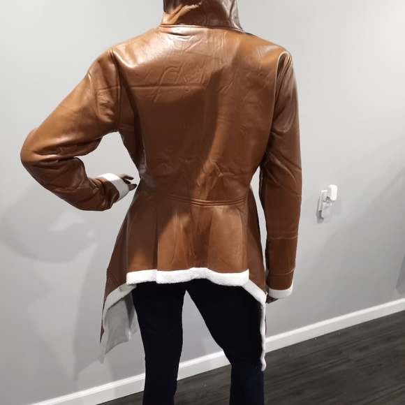 🔥 aviator Faux leather coat - Picture 6 of 7